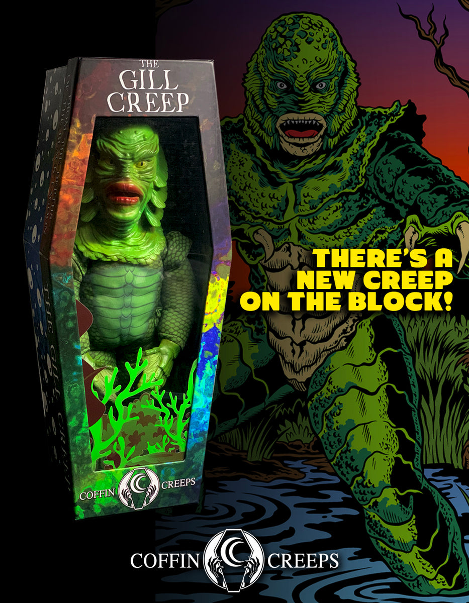 COFFIN CREEPS プラッシュドール THE CREEP フィギュア Coffin Creeps The Gill-Creep Monster