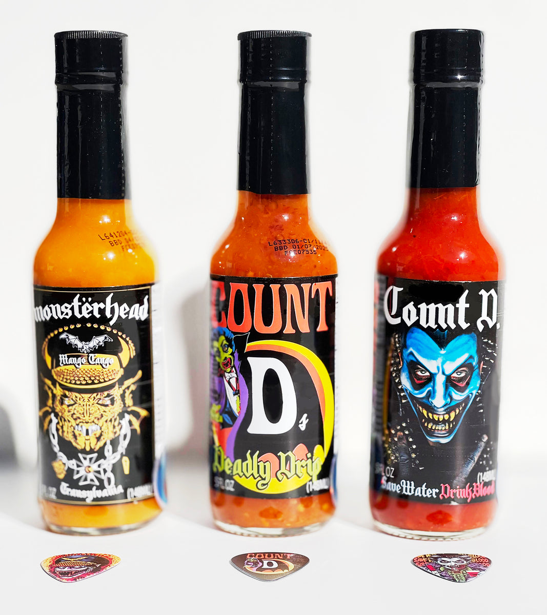 Count D's Hot Sauce Party Monster Store