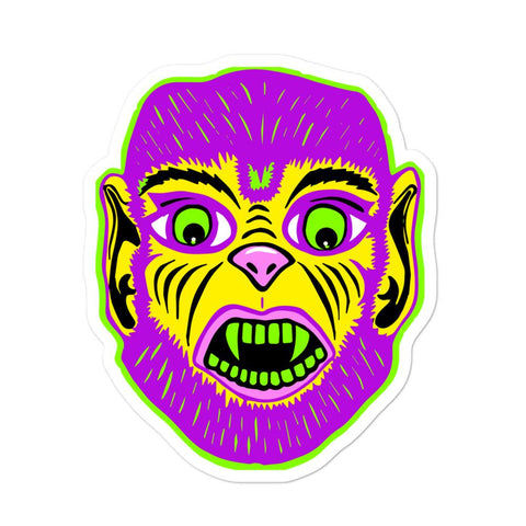 Party Monster Wolfman Sticker