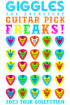 Giggles Complete Freak Guitar Pick Set
