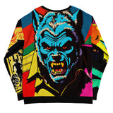 Monsters Everywhere - Frankenstein Vs. Wolfman Sweatshirt
