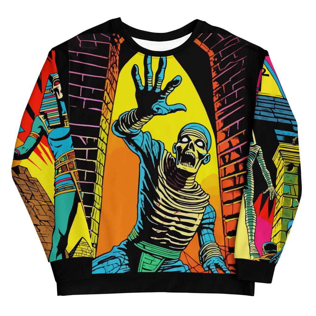 monsters everywhere Monsters Everywhere - Curse Of The Mummy Sweatshirt – Party Monster