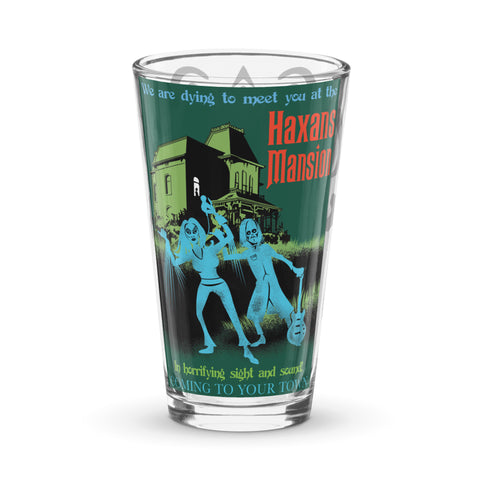 The Haxans - Haunted Pint Glass