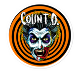 Count D. Party Man Sticker