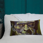 Mad Monster Lady Throw Pillow