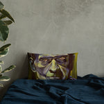 Mad Monster Lady Throw Pillow