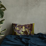 Mad Monster Lady Throw Pillow