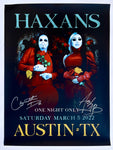 The Haxans - Austin Texas Signed Poster