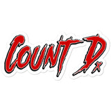 Count D. Logo Sticker