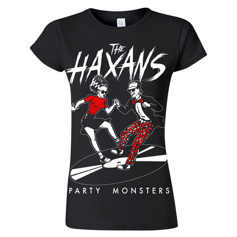 The Haxans Party Monsters Ladies T-Shirt