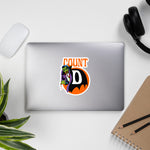 Count D. Vintage Sticker