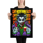 Count D. Save Water Drink Blood Poster
