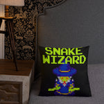 HA110WE3N - Snake Wizard Premium Pillow