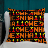 HA110WE3N - Snake Wizard Premium Pillow