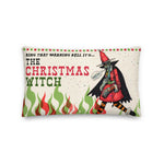 The Christmas Witch Pillow
