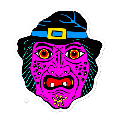 Party Monster Witch Sticker